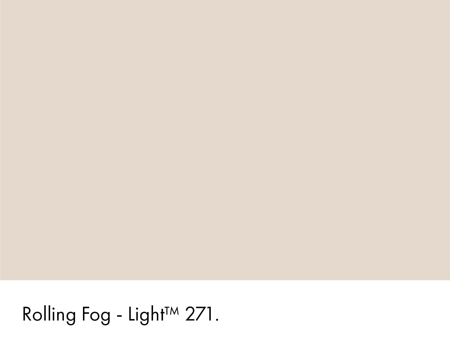 Rolling Fog - Light Distemper Little Greene