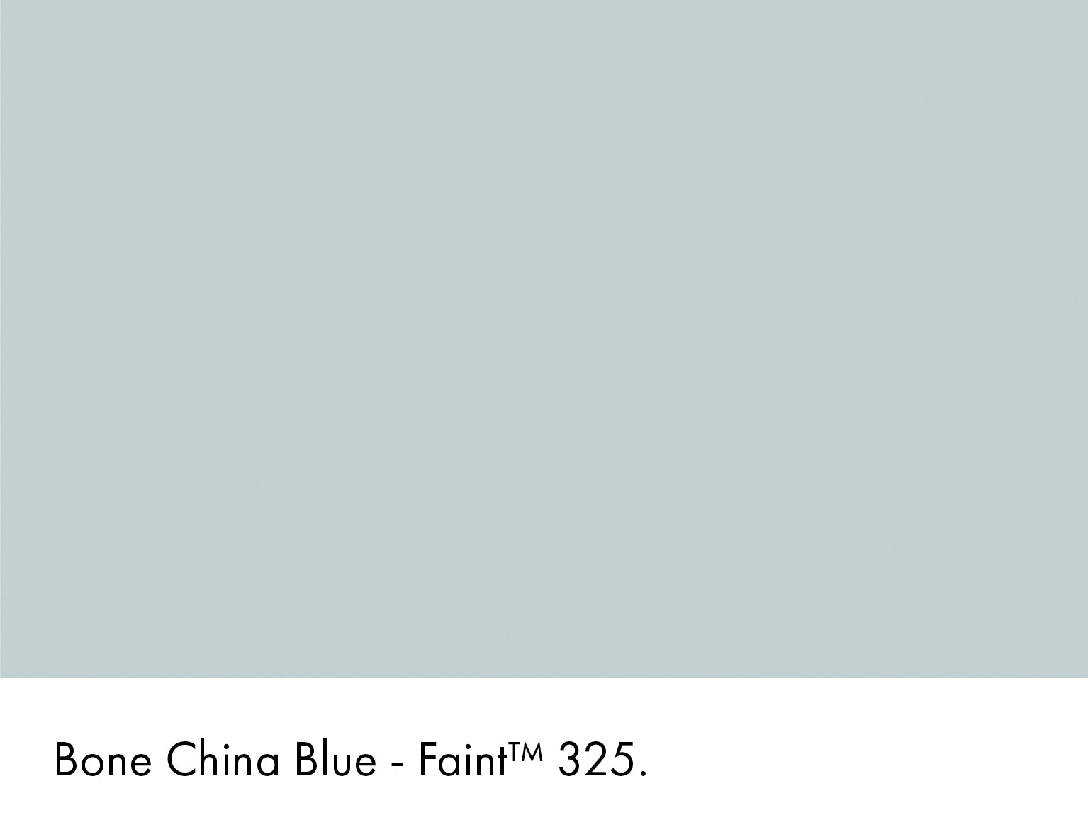 Bone China Blue - Faint Intelligent ASP Little Greene