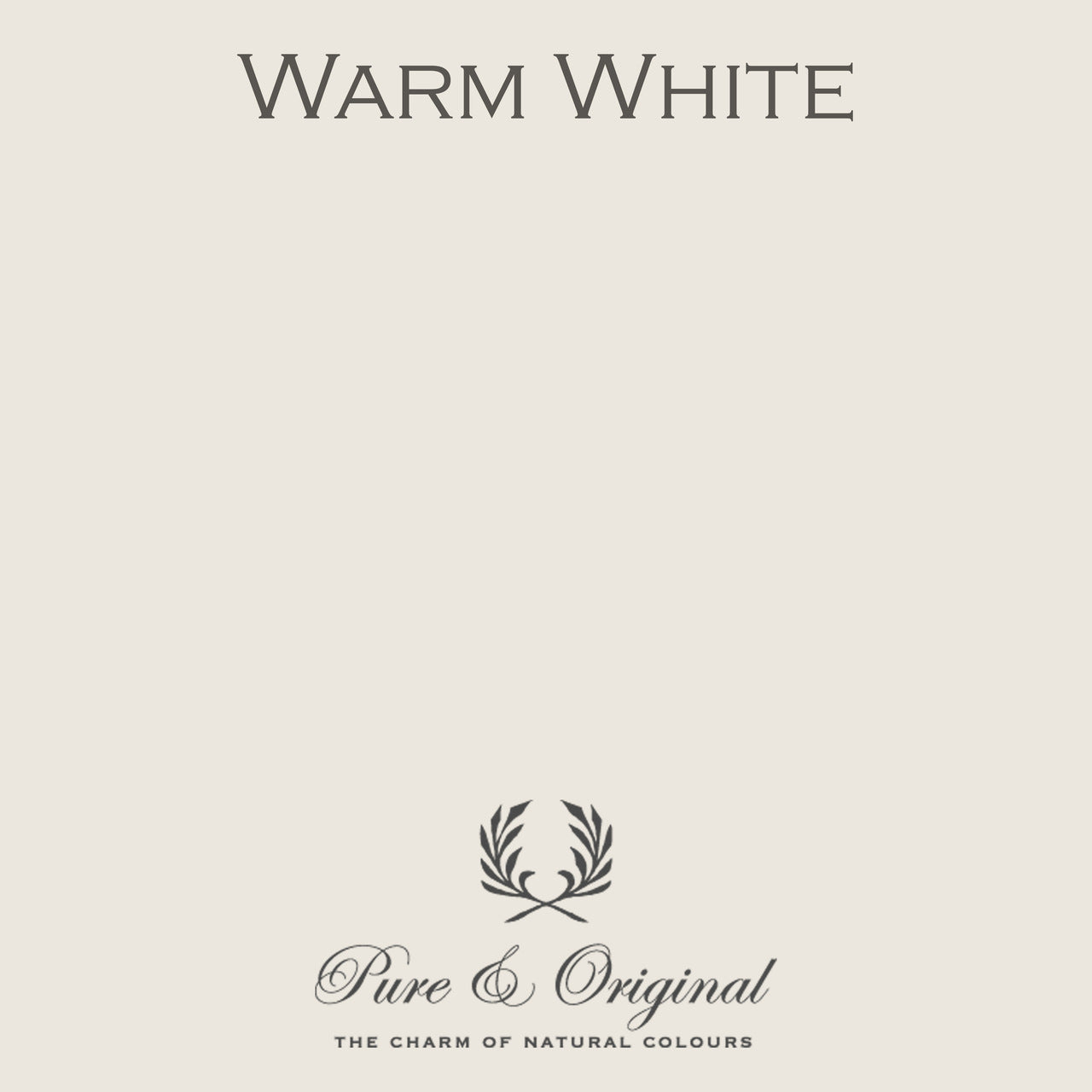 Warm White Eggshell Lak Pure & Original