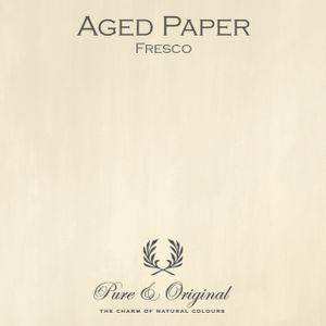 Aged Paper Fresco Kalkverf Pure & Original - Interieurenverf.nl