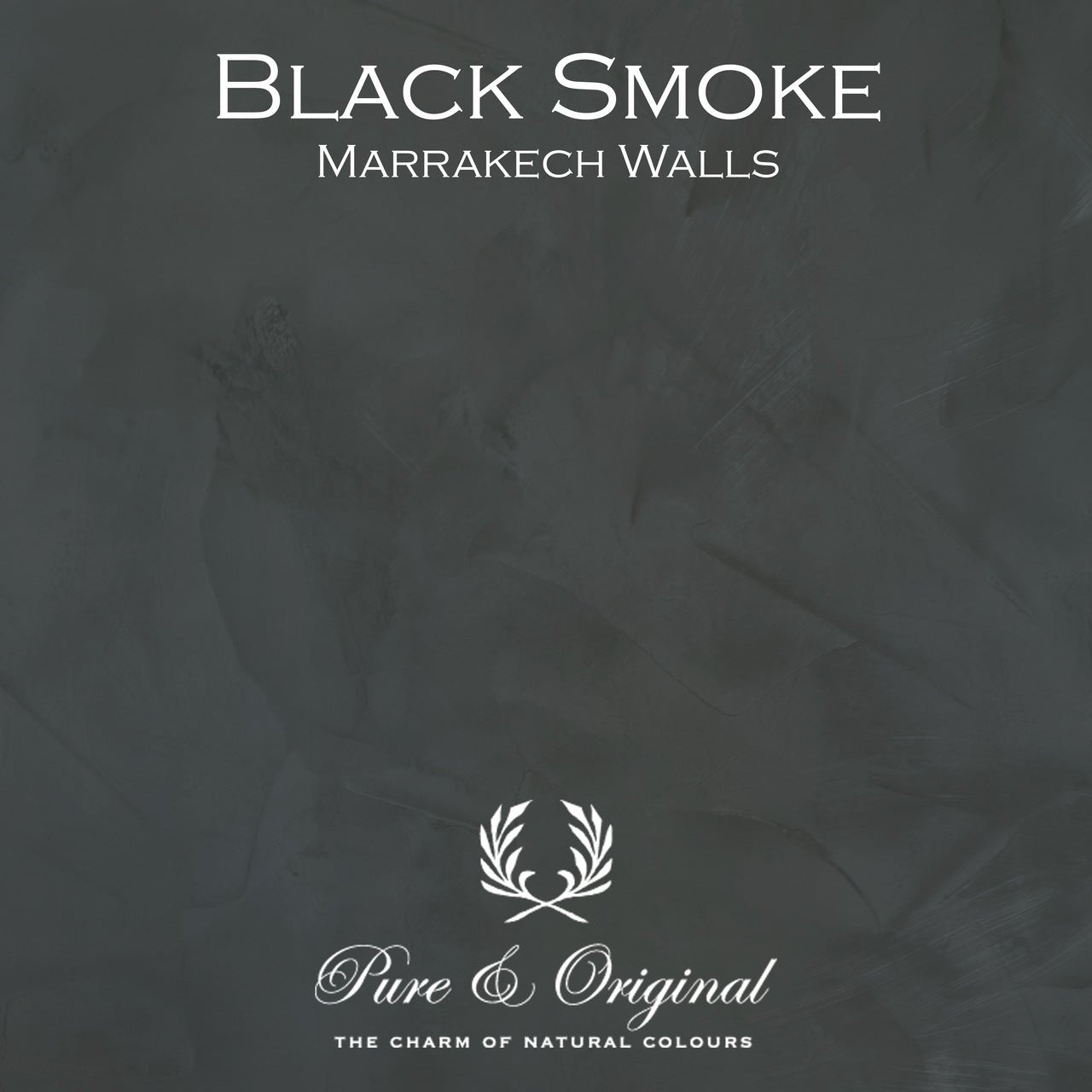 Black Smoke Marrakech Walls Pure & Original - Interieurenverf.nl