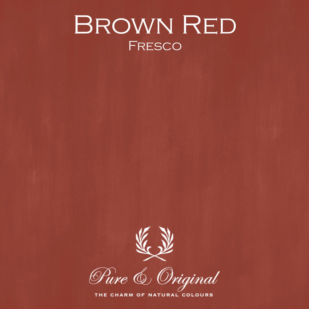 Brown Red Fresco Kalkverf Pure & Original - Interieurenverf.nl