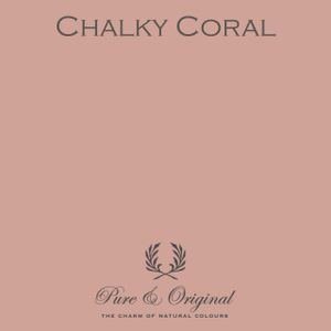 Chalky Coral Licetto (afwasbare verf) Pure & Original - Interieurenverf.nl