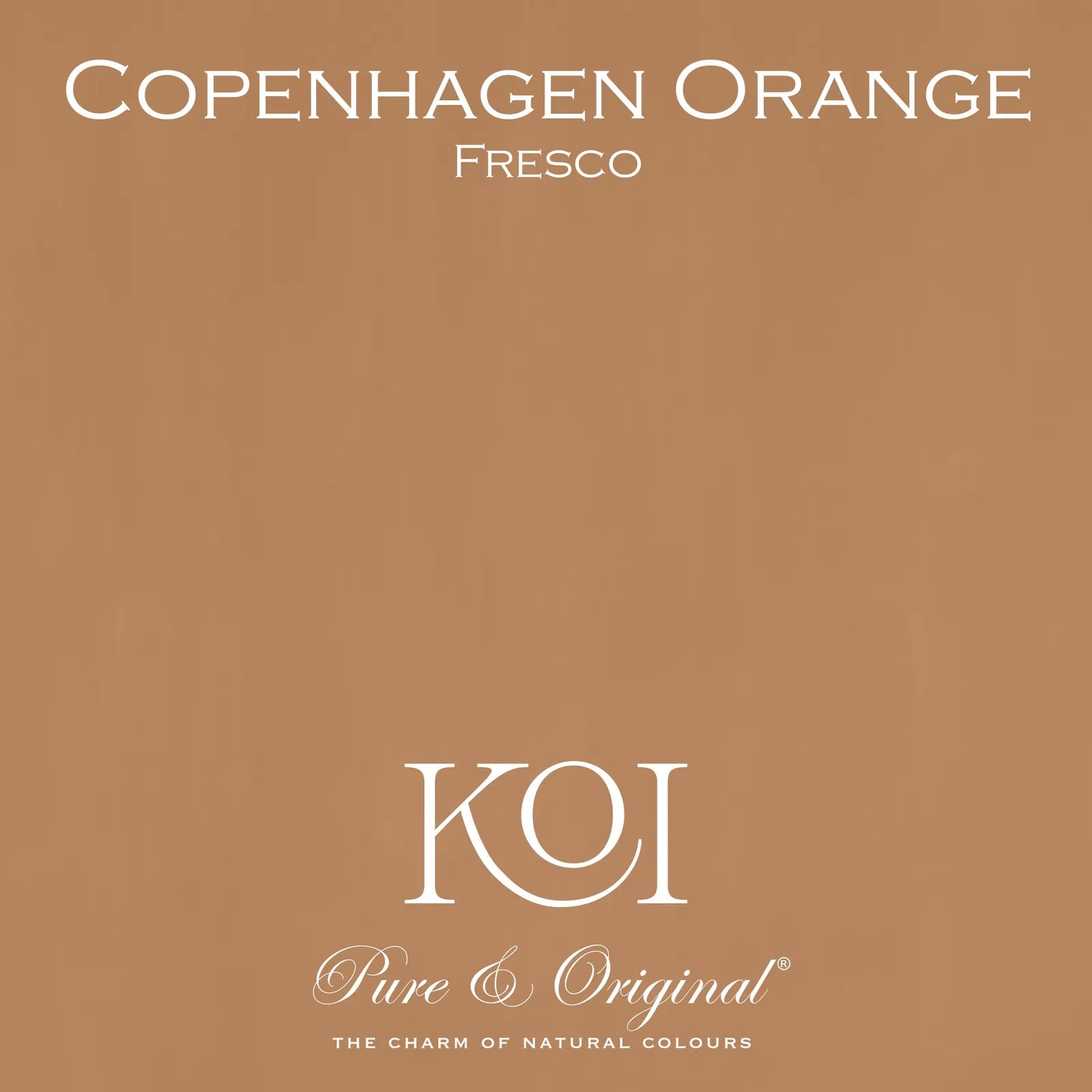 Copenhagen Orange Fresco Kalkverf Pure & Original - Interieurenverf.nl