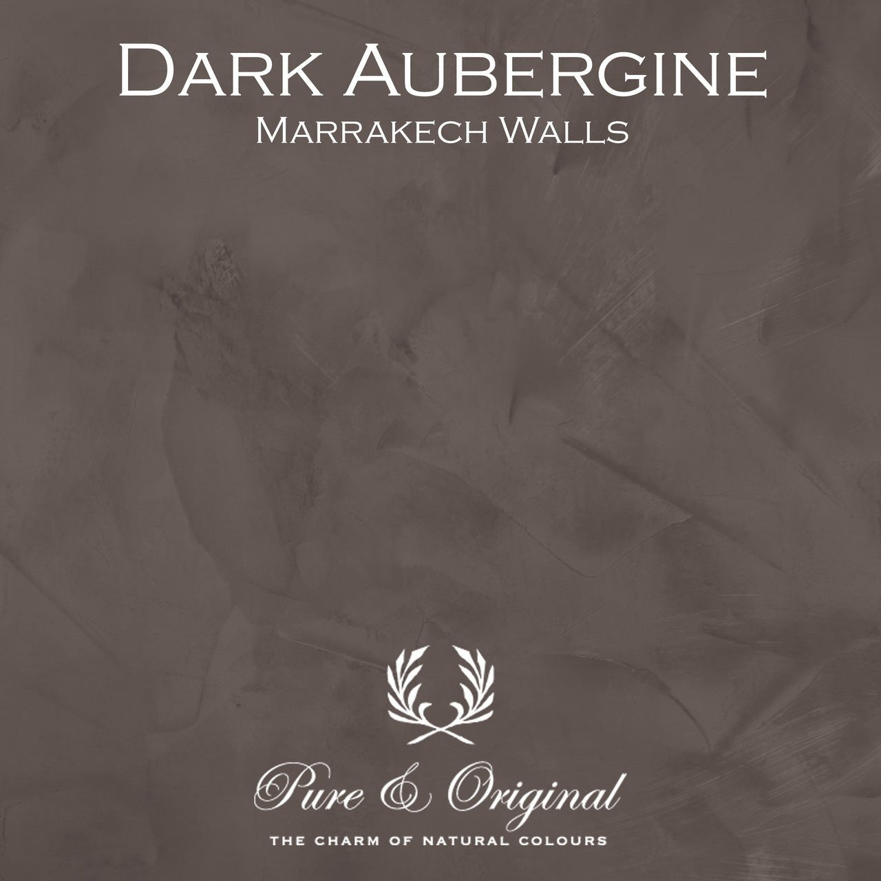 Dark Aubergine Marrakech Walls Pure & Original - Interieurenverf.nl
