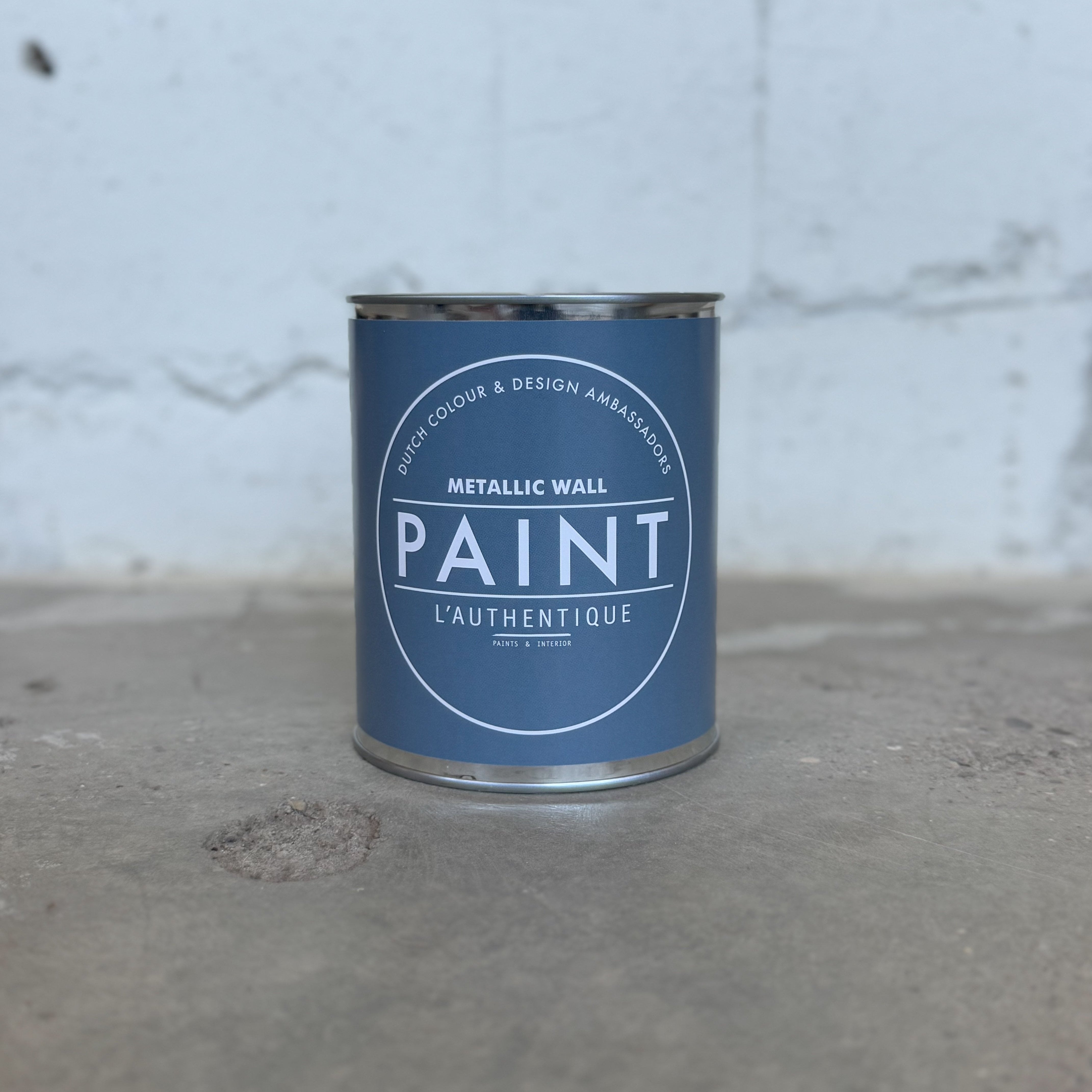 Metallic Muurverf L'Authentique - Interieurenverf.nl