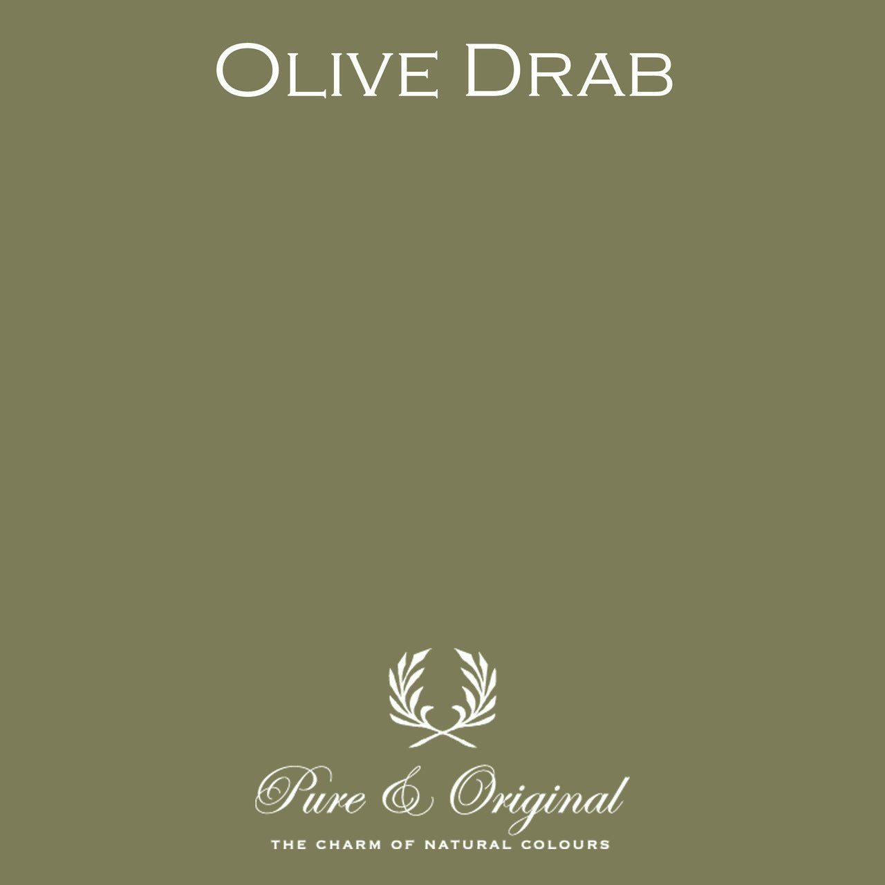 Olive Drab Classico Krijtverf Pure & Original - Interieurenverf.nl