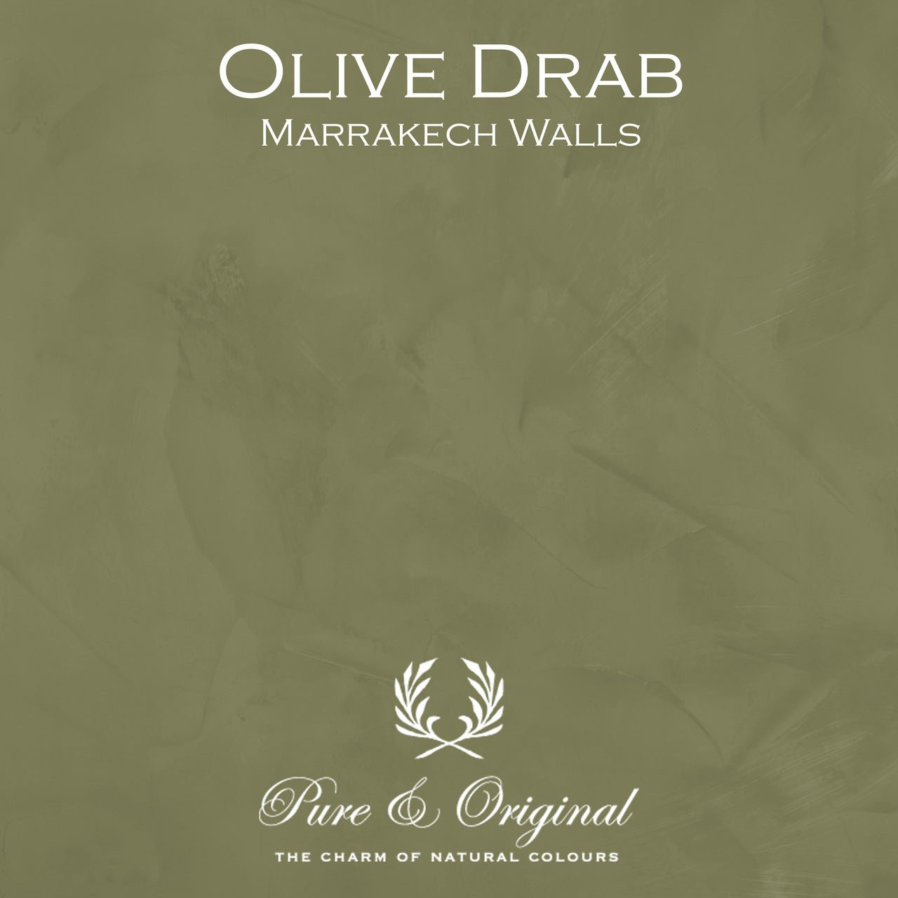 Olive Drab Marrakech Walls Pure & Original - Interieurenverf.nl