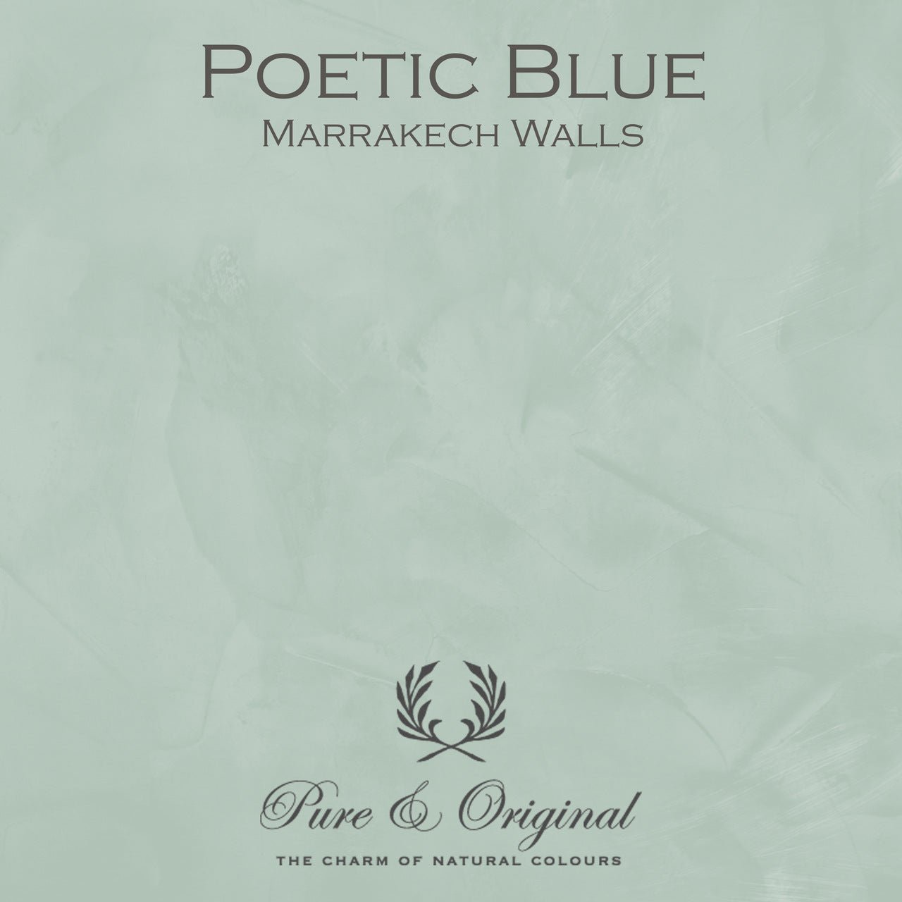 Poetic Blue Marrakech Walls Pure & Original - Interieurenverf.nl