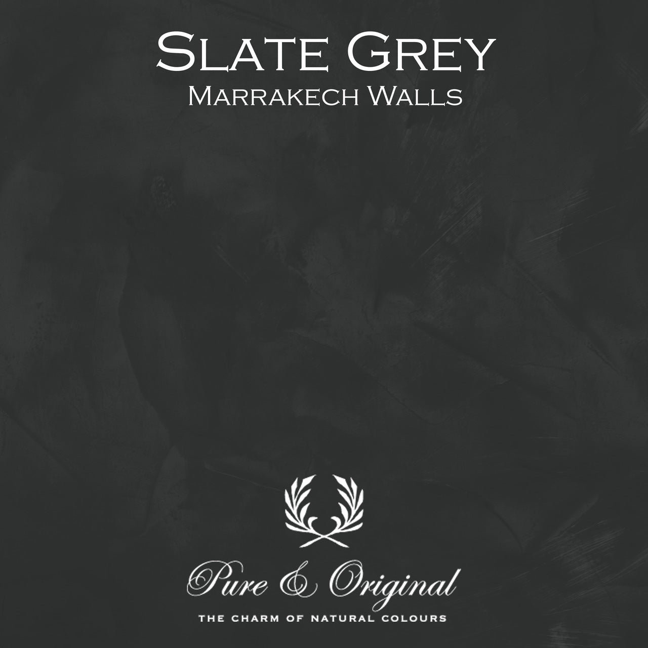 Slate Grey Marrakech Walls Pure & Original - Interieurenverf.nl