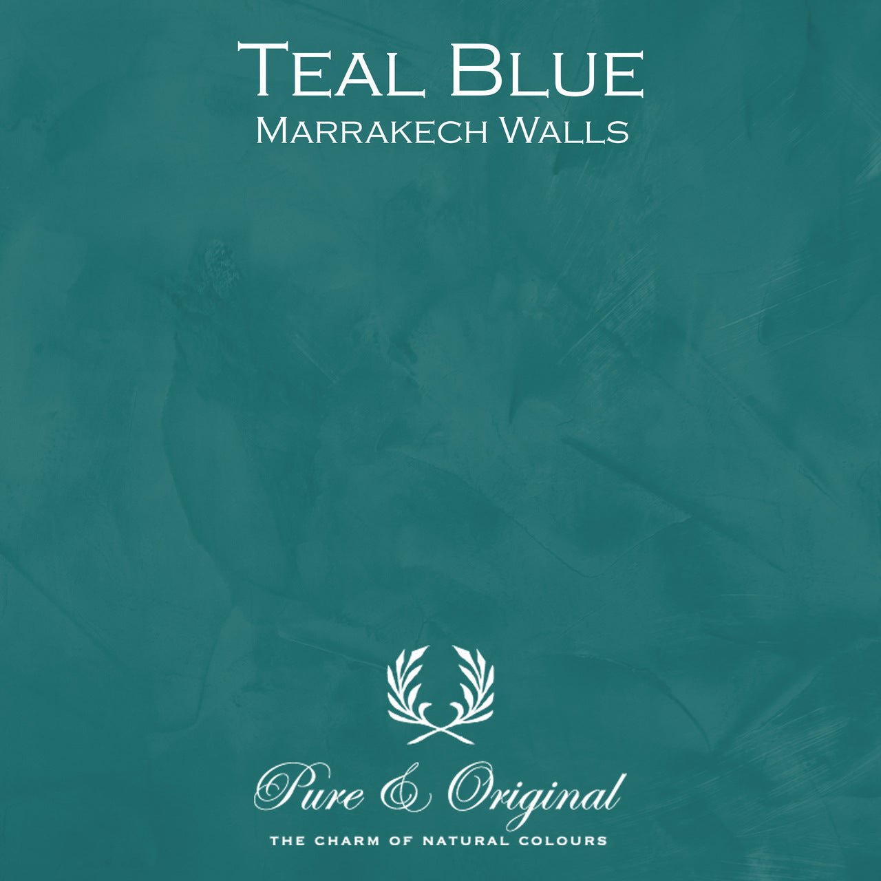 Teal Blue Marrakech Walls Pure & Original - Interieurenverf.nl