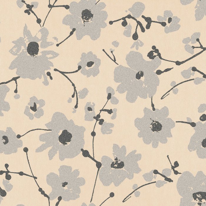 18005 Metal Velvet Flower Flamant III Arte - Interieurenverf.nl