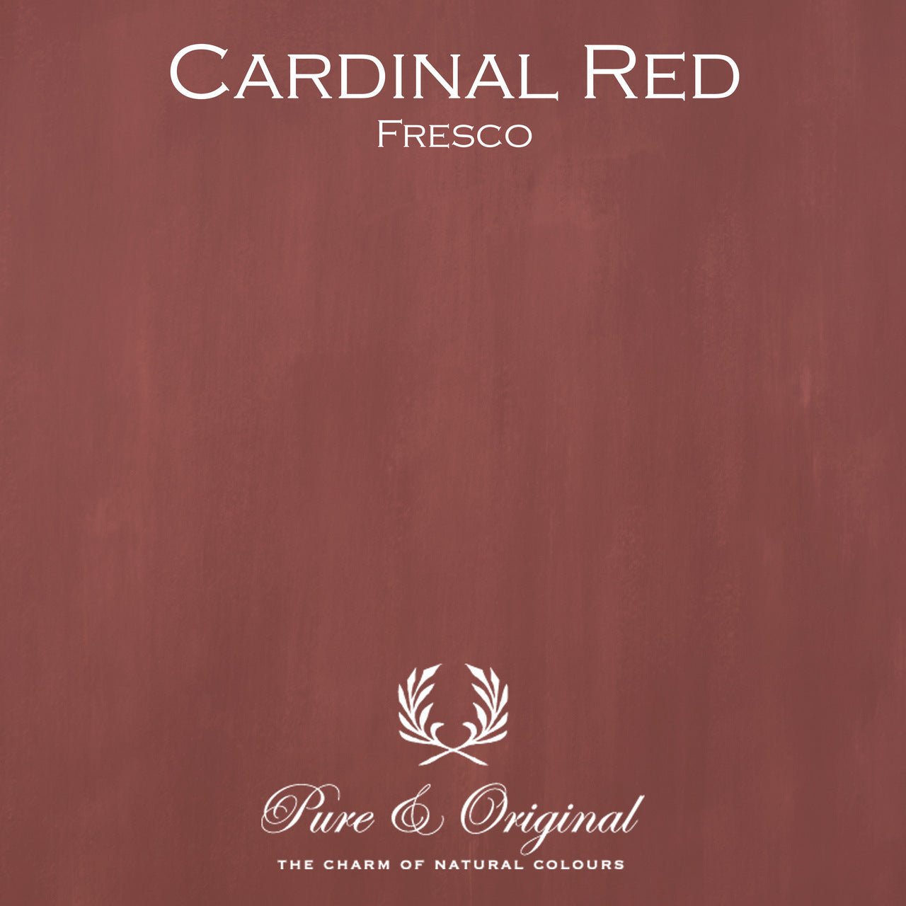 Cardinal Red Fresco Kalkverf Pure & Original - Interieurenverf.nl