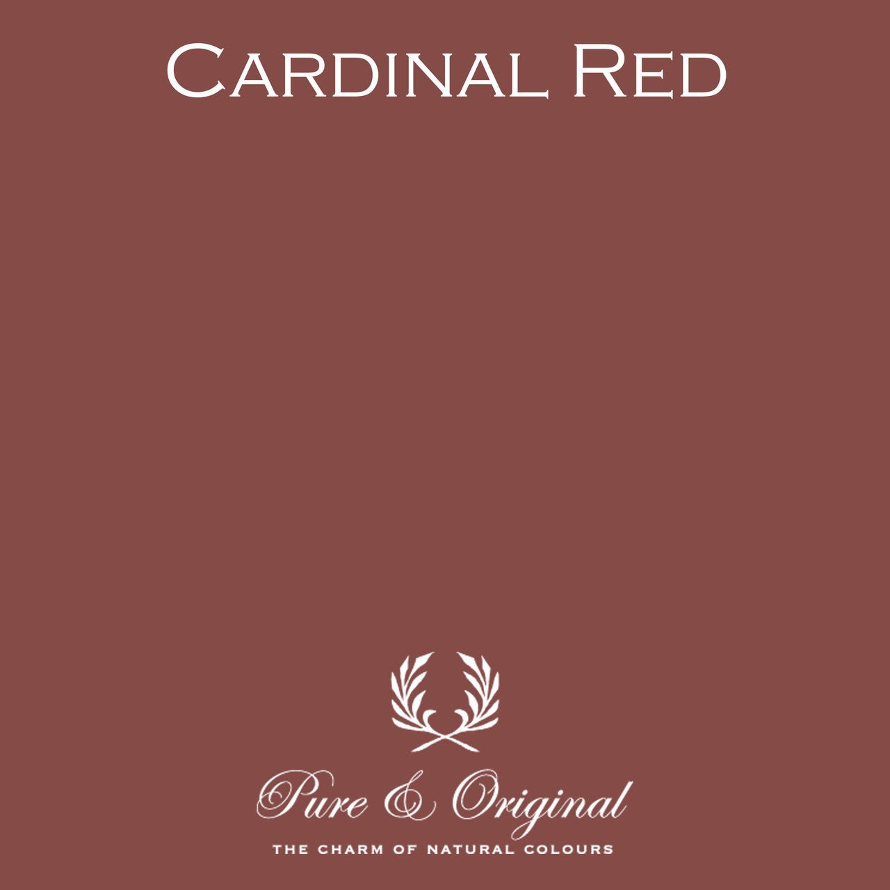 Cardinal Red Licetto (afwasbare verf) Pure & Original - Interieurenverf.nl