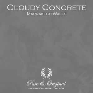 Cloudy Concrete Marrakech Walls Pure & Original - Interieurenverf.nl