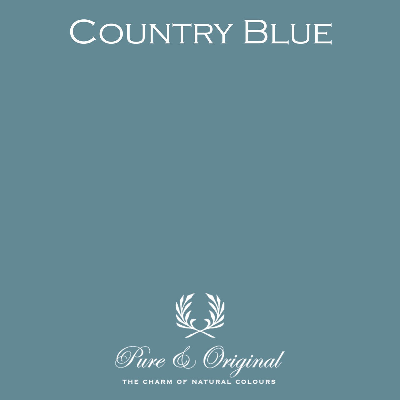 Country Blue High Gloss Lak Pure & Original - Interieurenverf.nl