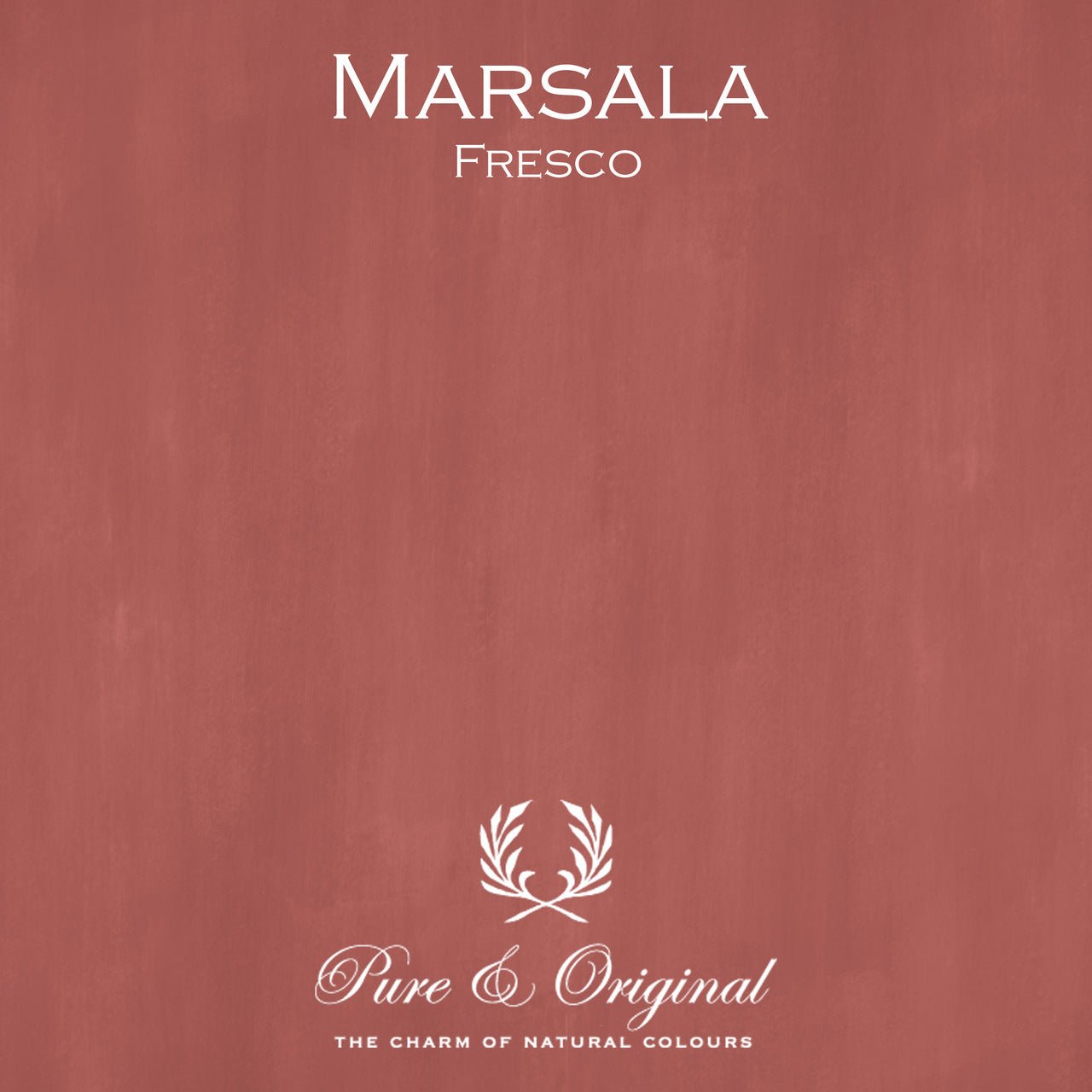 Marsala Fresco Kalkverf Pure & Original - Interieurenverf.nl