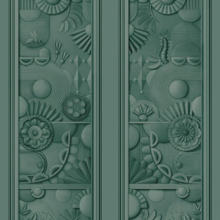 MO5052 Greenhouse Gathering Window Moooi Wallcovering Green House Arte - Interieurenverf.nl