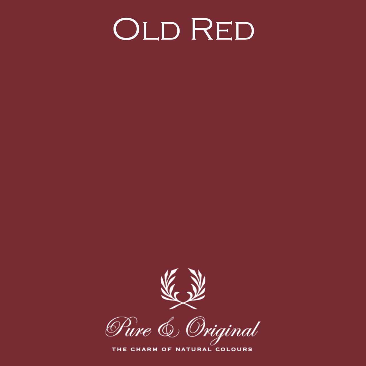 Old Red Eggshell Lak Pure & Original