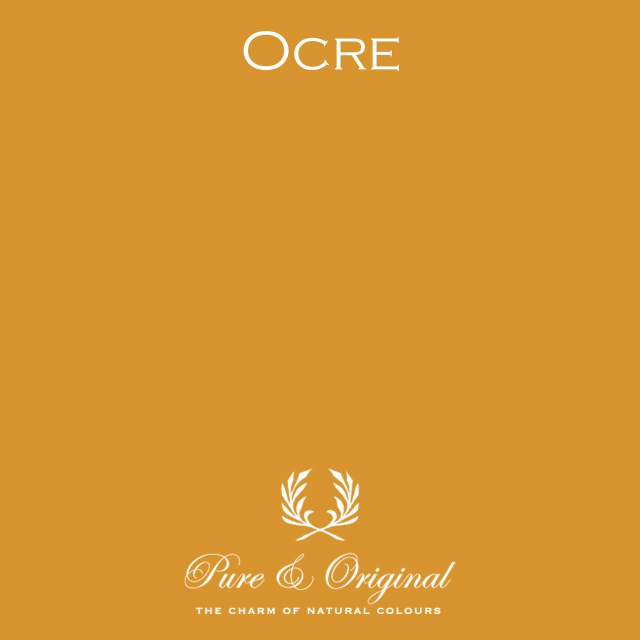 Ocre Licetto (afwasbare verf) Pure & Original - Interieurenverf.nl