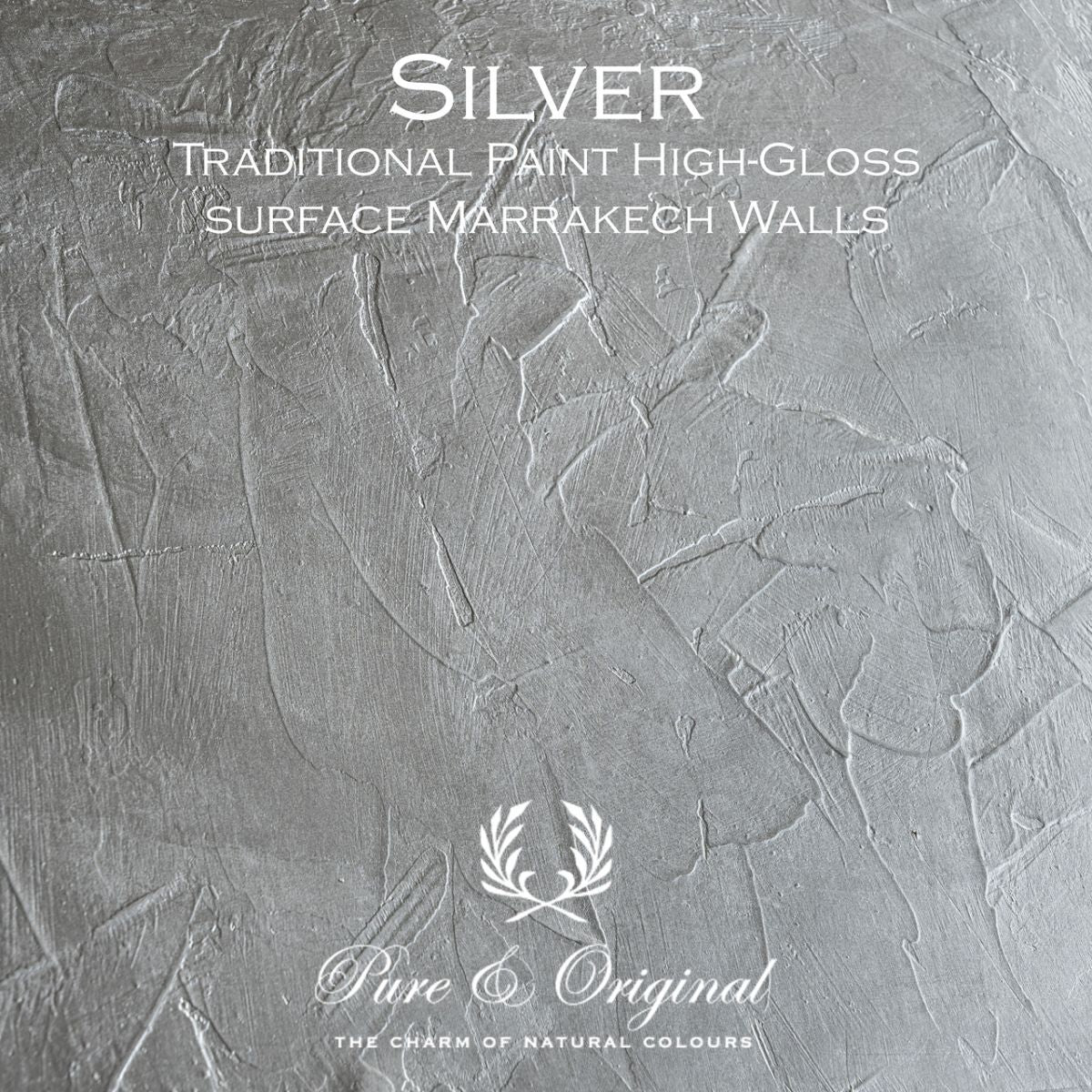 Silver High Gloss Elements Pure & Original - Interieurenverf.nl