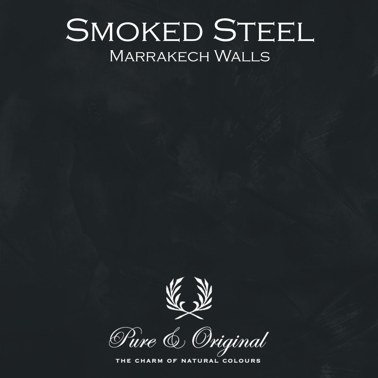 Smoked steel Marrakech Walls Pure & Original - Interieurenverf.nl